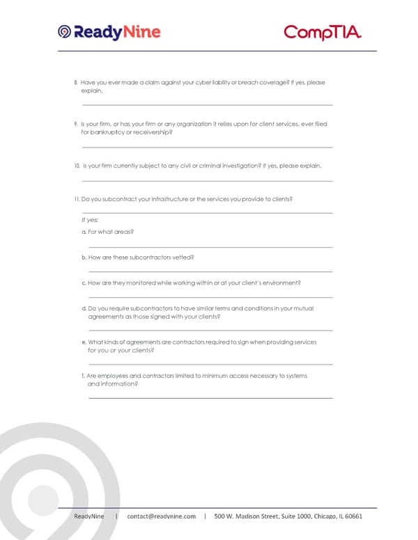 A CEO's Guide to Choosing an IT Service Provider - Page 5